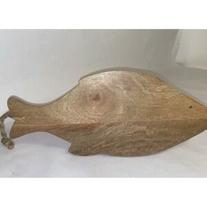 Collectible Hallmark Wooden Fish Cutting Board Debbie MACombers Cedar Cove
